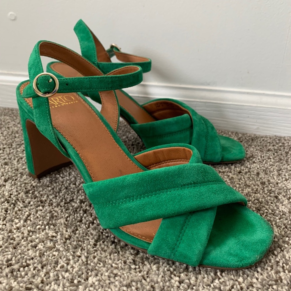 Franco sarto Kristina suede heels